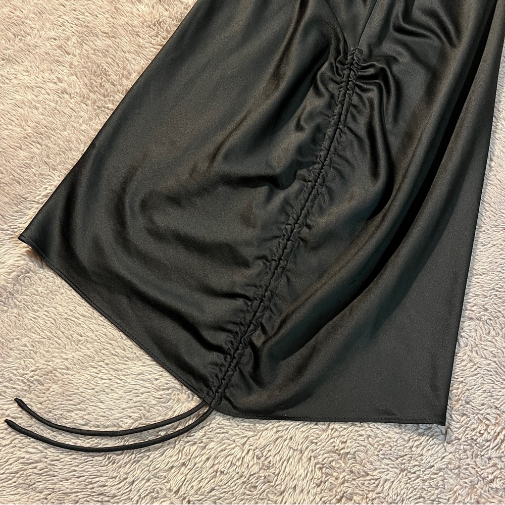 Topshop Elegant Black Mini Dress - Picture 3 of 5